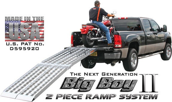 12 BIG BOY II MOTORCYCLE ​ATV LAWN GOLF CART RAMPS USA (MF2 14438)