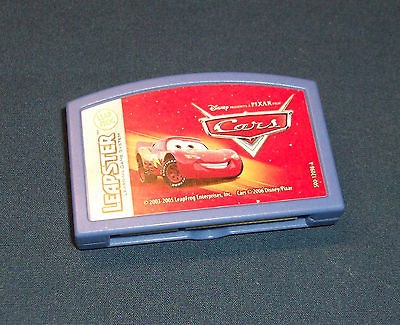 Leapster 1 2 L Max Game Cartridge Disney CARS Lightning McQueen Ages 4 