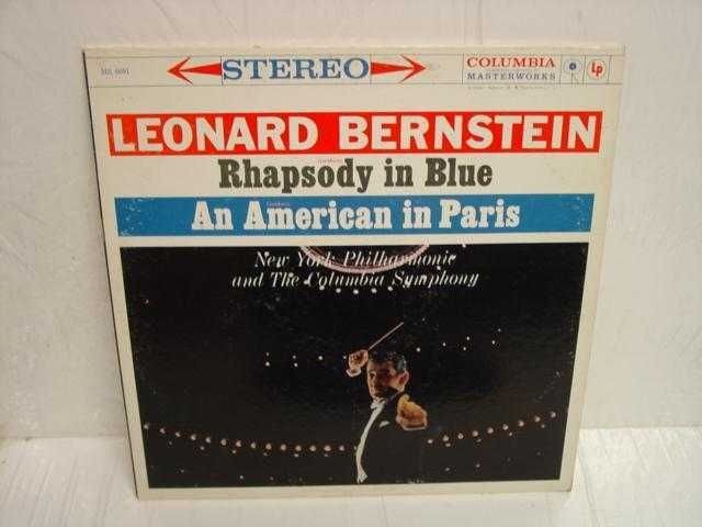 LEONARD BERNSTEIN LP MS 6091 RHAPSODY IN BLUE AMERICAN R VG  C EX (LP 