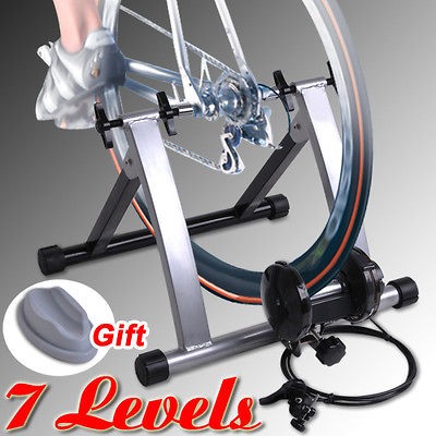   Resistance Bicycle Trainer 7 Levels Bike Stand Stationary Indoor