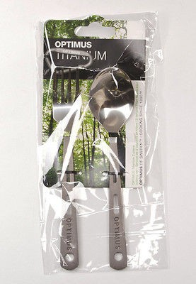 Optimus Titanium 2 Piece Cutlery Set (fork, spoon) 8016287