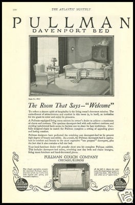 1020 vintage ad for Pullman Furniture