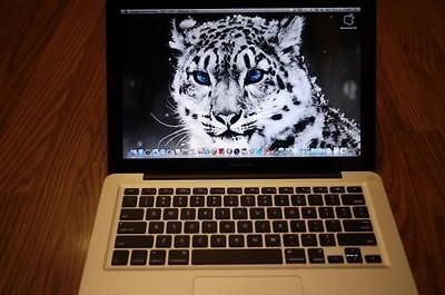 MACBOOK PRO 13.3 2.4 GHz 320GB 4GB HIGH END LOADED OS X 10.8 WIFI 