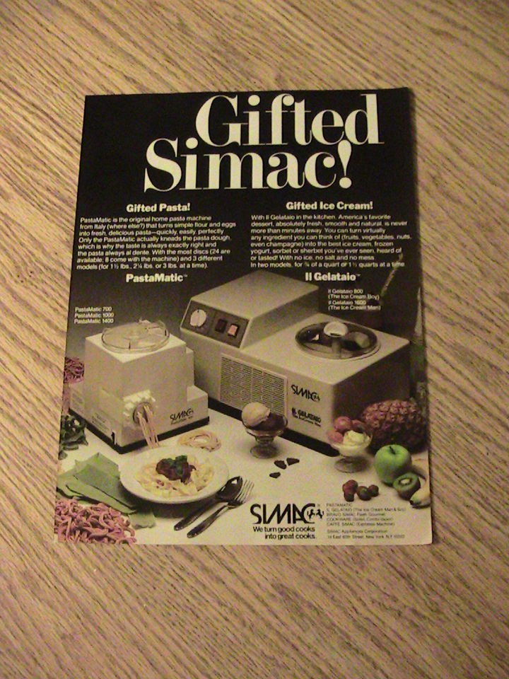 simac ice cream maker in Ice Cream Makers