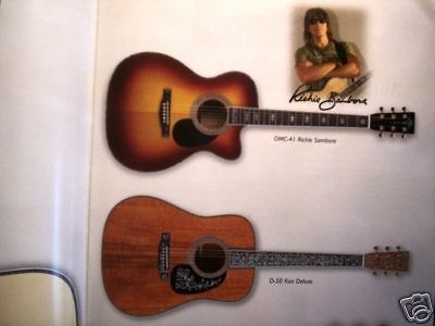 RARE 2007 BIG CF MARTIN GUITAR GUIDE CUSTOM SHOP RICHIE BON JOVI 