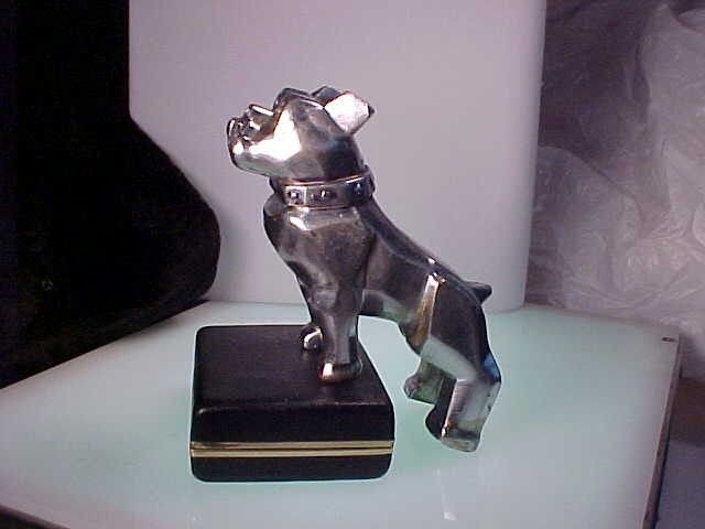 Vintage Mack Truck Bulldog Hood Ornament Design 87931 chrome finish