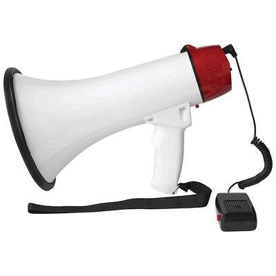 Battery Powered Portable Bullhorn Megaphone Loud Speaker for 