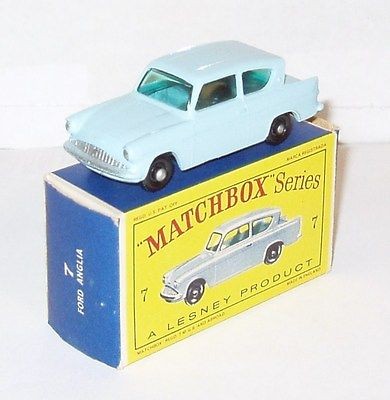 Matchbox Lensey #7 Ford Anglia /MIB