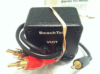 BeachTek New VUIT Stereo VU Meter Sony VX1000 Camcorder F/Vx1000 Beach 