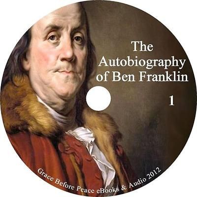   Autobiography of Benjamin Franklin, Historical Audiobook on 1  CD