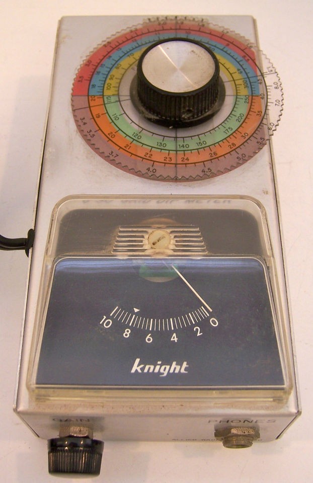   30 GRID DIP METER ALLIED RADIO METER, NO LEADS  