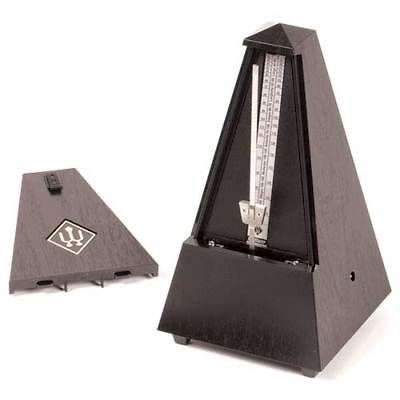 Wittner Traditional Metronome Black Heavy Plastic