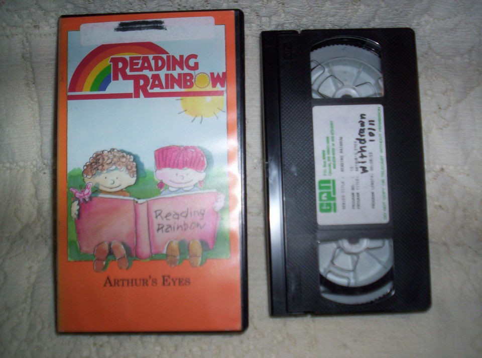 VHSK2 Reading Rainbow Arthurs Eyes LeVar Burton Bill Cosby Maya 