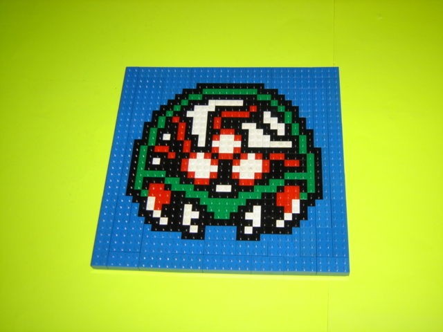 Custom Lego Set Nes Metroid for display on Wall