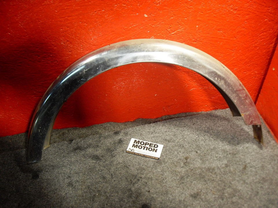   Batavus Regency Rear Wheel Chrome Fender Mud Guard @ Moped Motion