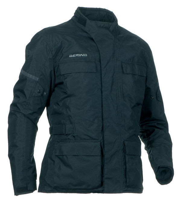 Bering absolute waterproof armoured black motorcycle jacket