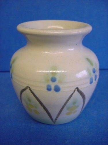 BUCHAN STONEWARE PORTOBELLO SCOTLAND MINIATURE VASE