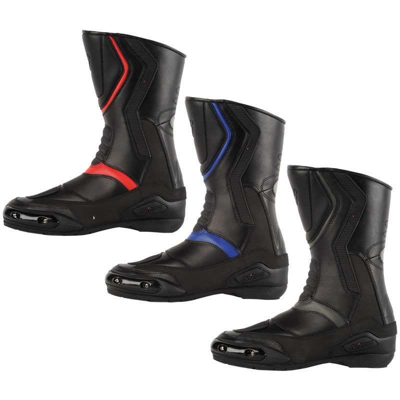   NB 41 CRUISER TOURING LEATHER WATERPROOF MOTORBIKE MOTORCYCLE BOOTS