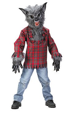 Grey Werewolf Child Halloween Costume