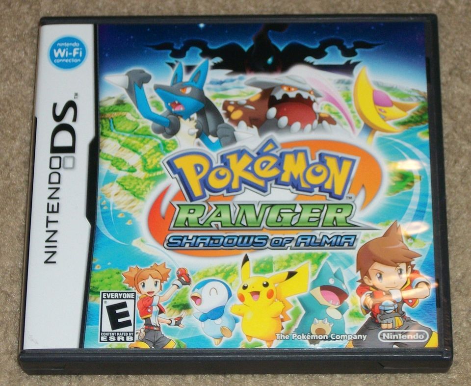 Pokemon Ranger Shadows Of Almia (Nintendo DS) Boxed With Booklets 