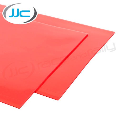 JJC Rally Mud Flap Material 4mm MSA Spec x4 Red