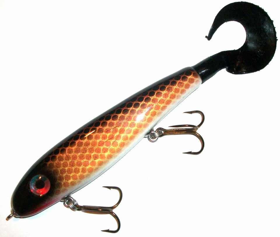 PHANTOM SOFTAIL 002 JERKBAIT MUSKY PIKE MUSKIE LURE 4 3/4 OZ