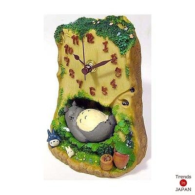 My Neighbor TOTORO Sleep in Bed Clock Studio Ghibli New JAPAN