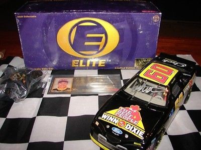   Martin Autographed Winn Dixie #60 Action Elite 1/24 NASCAR Diecast