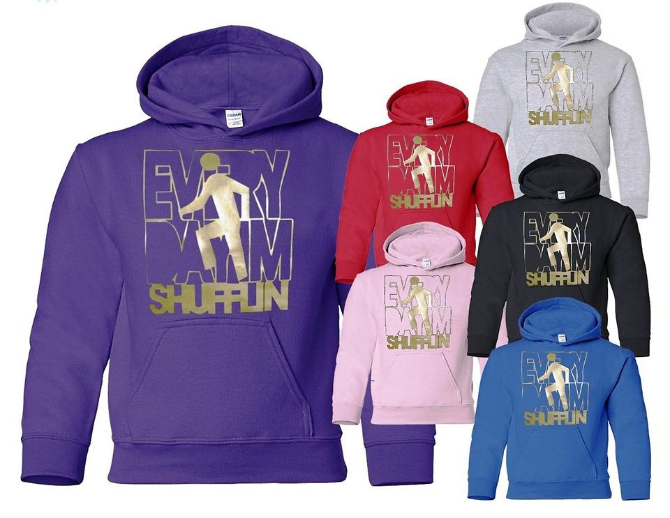   Shufflin Kids/Girls/Boy​s Hoodie ~ In 6 Colours ~ Age 5 13