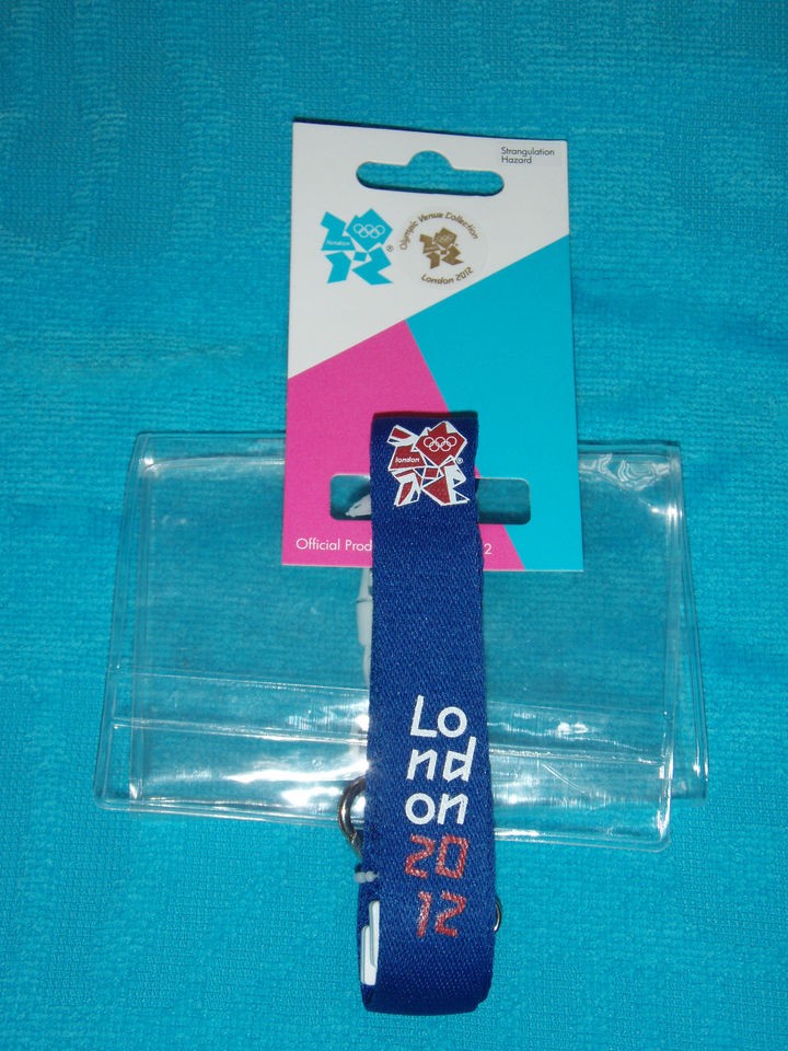 Neck Lanyard Olympic Venue Collection LONDON 2012 Logos Display Pins 