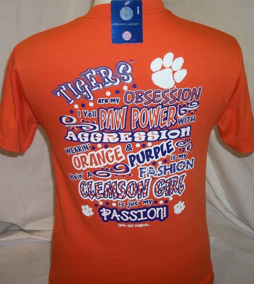 Clemson T shirt Clemson Obsession