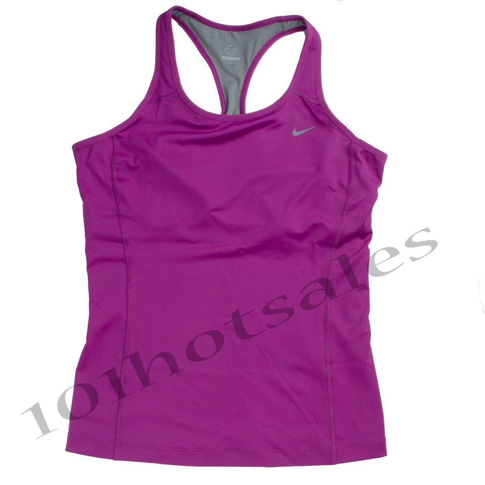 52 Nike Victory Shape Purples Women’s Sport Top 445972 551 Plus 