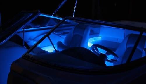 36 LED BLUE LED Kit for Boats Bass Cat Ranger Triton