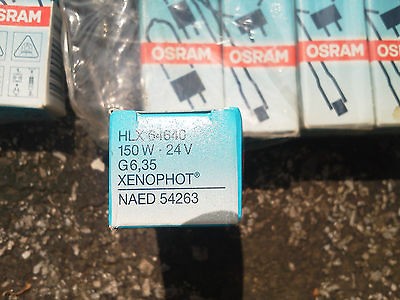 OSRAM HLX 64625 HLX 64640 X RAY MACHINE T PROJECTION LAMP BULB TUBE