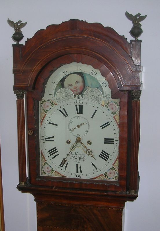 antique grandfather clock in Grandfather