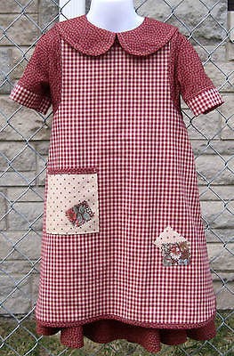 Handmade 2pc Annie Orphan Costume Dress 3 14