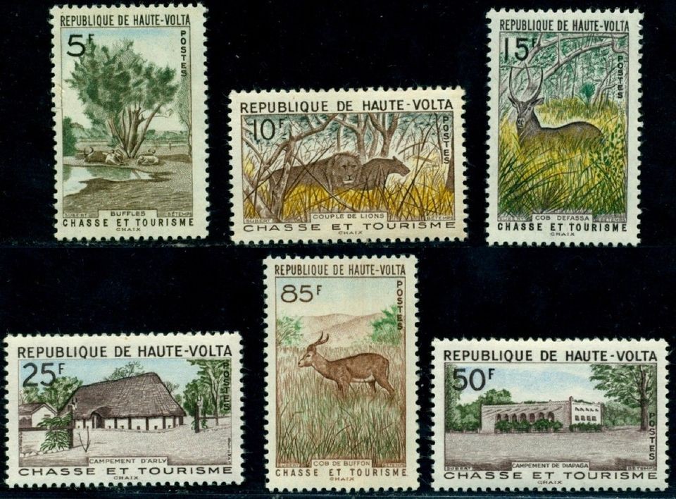   1962 Hunting,Turism,Lion,Antelope,African buffalo,hotels,Mi.102,MNH