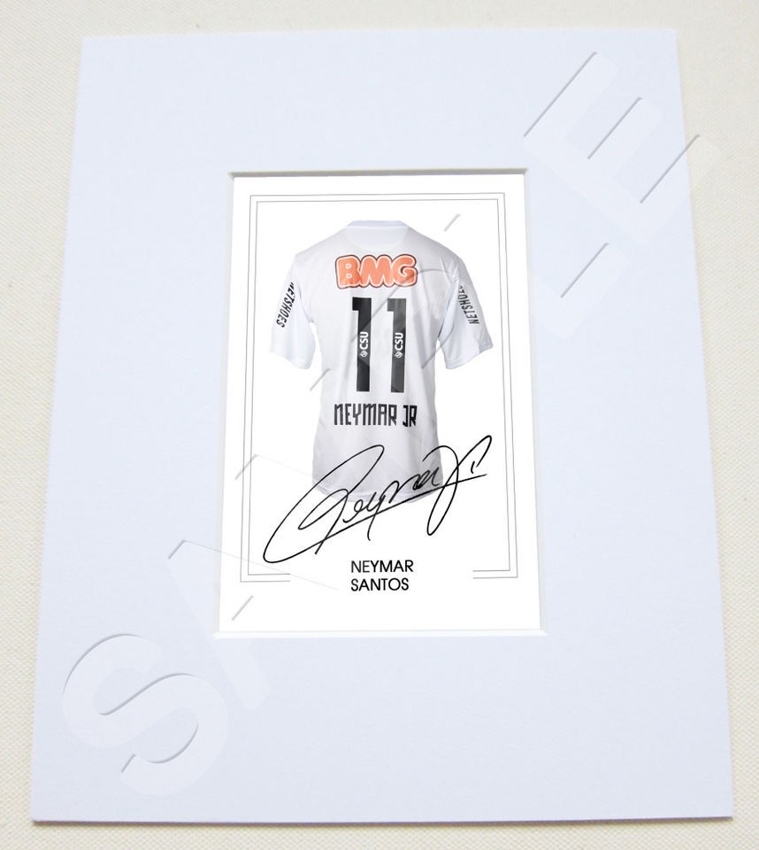 Shirt Santos Neymar Jr # 11   2012/2013 new away jersey brazil white 