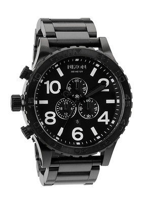 Nixon 51 30 CHRONO ALL BLACK Watch A083 001