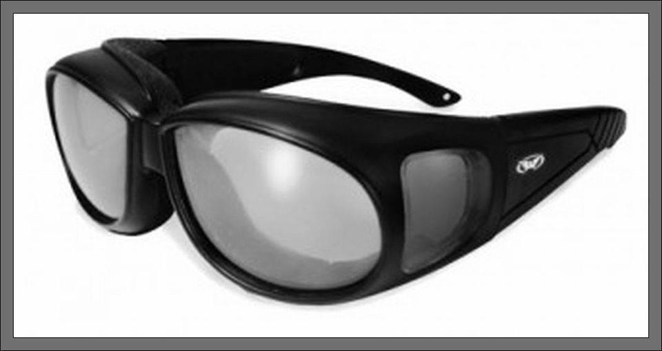 Fits Over Cycle Transitional Biker Sunglasses Goggles Wear Own Rx 