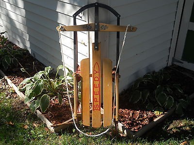 vintage sled in Vintage & Antique Toys