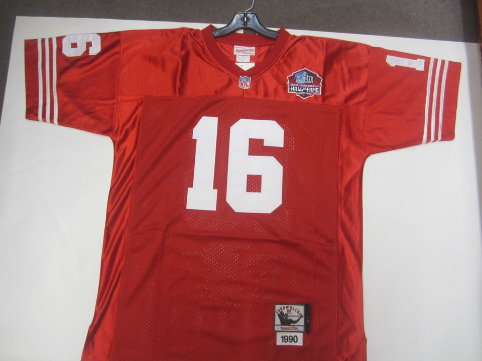 16 Joe Montana San Francisco 49er throwbacks jersey