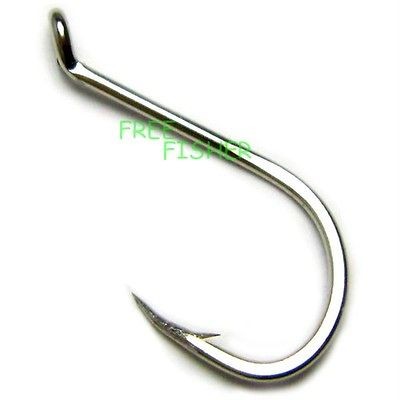 100 pcs fishing hooks 8299 OCTOPUS BEAK 4# WITH eye