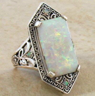 antique opal ring in Vintage & Antique Jewelry