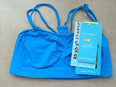 NWT Barely There M 4549 Smurfette Bandini Multi Strap Bra Convertible 