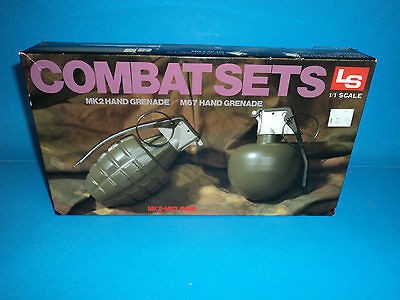 US Army Replica Grenades, MK2 and M67 Hand Grenade, Plastic Kit