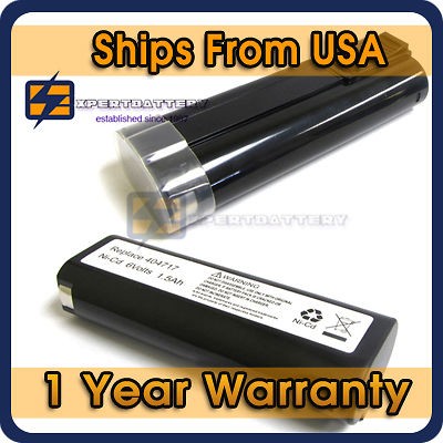 6V 1.5AH Battery PASLODE BCPAS 404717SH 900420 900421 900600 