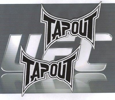 TAPOUT LOGO PATCHES MMA UFC HUGE GI PATCH 4 x 4  black ops 2