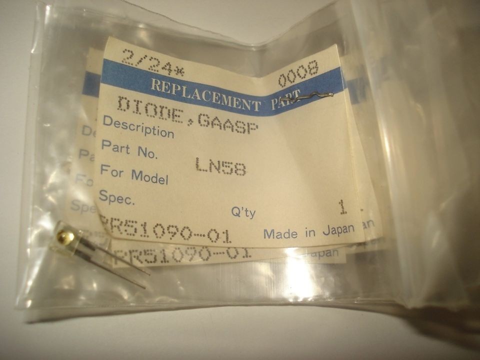 Panasonic GAASP Diode New Old Stock Genuine Replacement Part Vintage