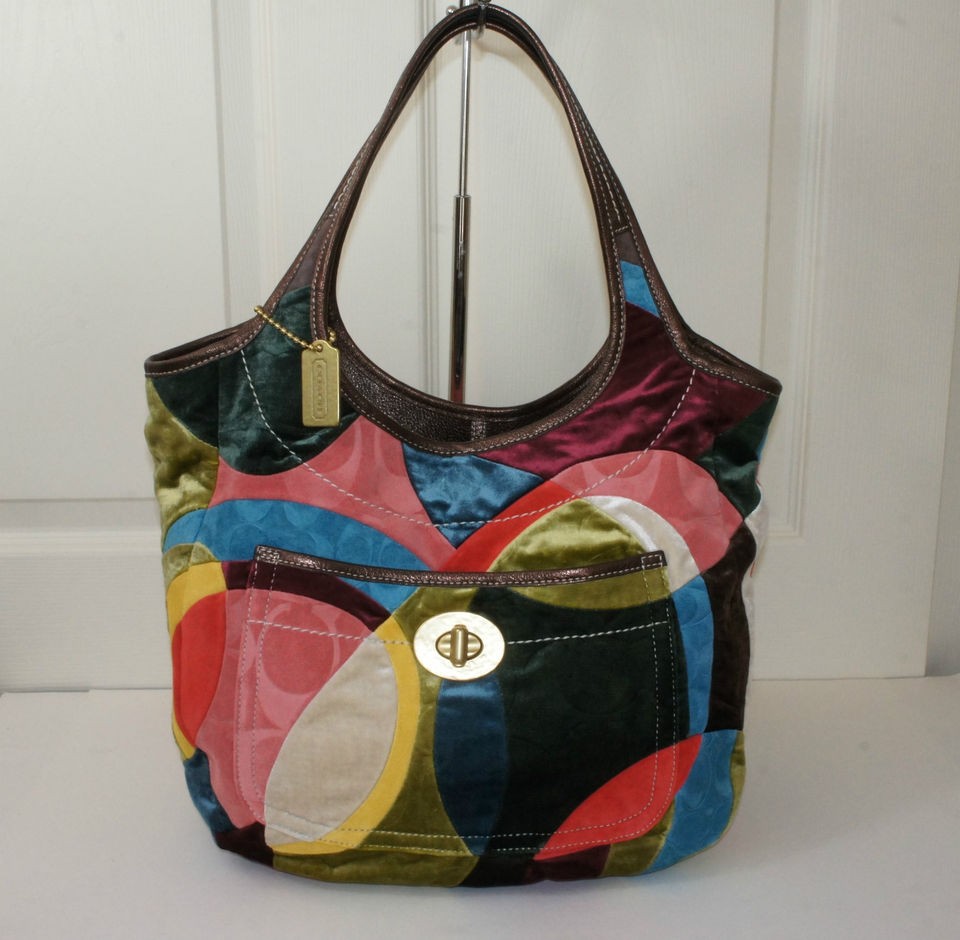   COACH ERGO LTD ED PIECED 11316 PATCHWORK Large Tote Bag ~VERY RARE